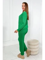 Sveter set Mikina + Nohavice zelený