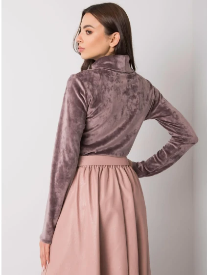 Halenka LK BZ model 17338886 tmavě lila - FPrice Halenka LK BZ model 17338886 tmavě lila - FPrice