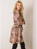 Šaty LK SK 508143.72P tmavo lila