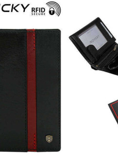 Pánske peňaženky Pánska kožená peňaženka N62 RVTP 3050 Bla čierna