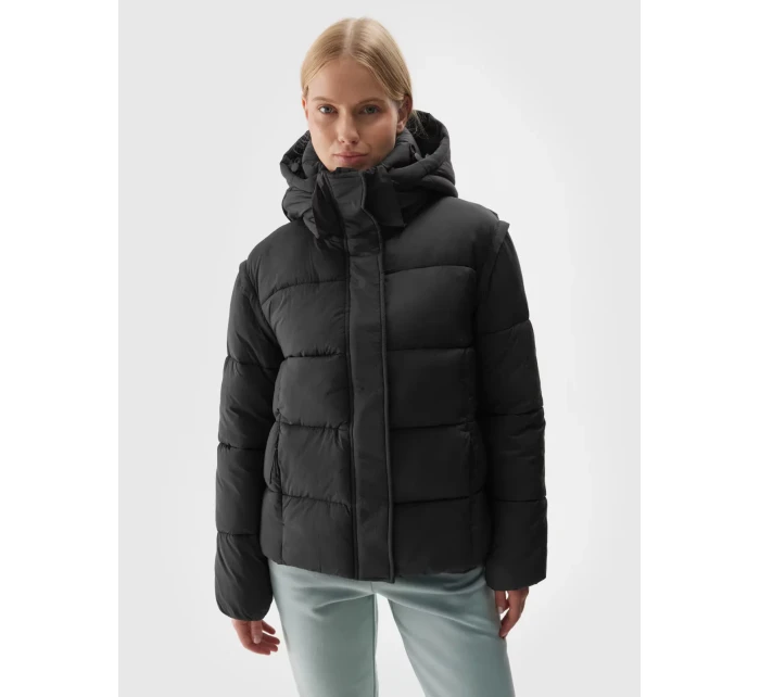 Dámska páperová bunda 2v1 4F Dámska páperová bunda 2v1 4F