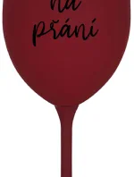 TEXT ŽELANIA - burgundský pohár na víno 350 ml