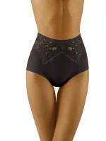 Dámské vyšší kalhotky model 21101043 Černá - Wolbar