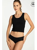 Bavlnené nohavičky Cotton Mood Classic Black - Julimex