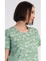 Dámska nočná košeľa s krátkym rukávom Hawaii Dámska nočná košeľa s krátkym rukávom Hawaii