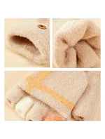 Dámske/detské zimné rukavice - modré