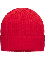MB Pletená čepice z bio bavlny 03. red model 22446559 - Daiber MB Pletená čepice z bio bavlny 03. red model 22446559 - Daiber