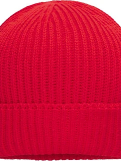 MB Pletená čepice z bio bavlny 03. red model 22446559 - Daiber