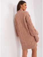 Sweter AT SW  ciemny różowy model 18884802 - FPrice
