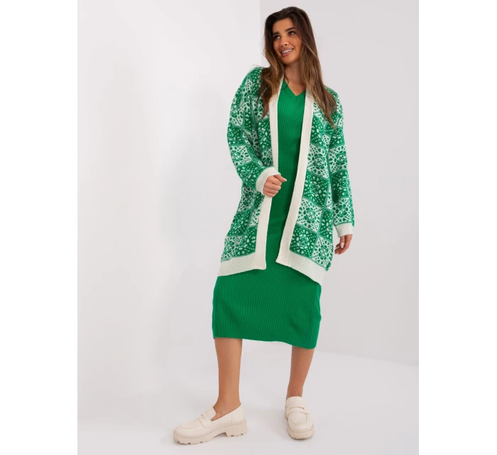 Cardigan BA SW 0301 1.26 zelená Cardigan BA SW 0301 1.26 zelená