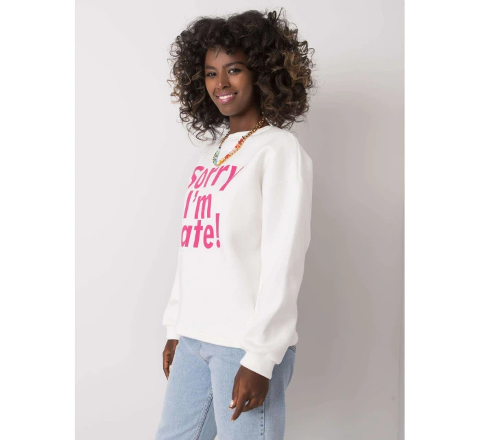 Mikina EM BL 624.90P biela a ružová