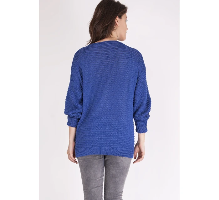 Sveter Beatrix SWE 097 Cornflower - MKMSwetters Sveter Beatrix SWE 097 Cornflower - MKMSwetters