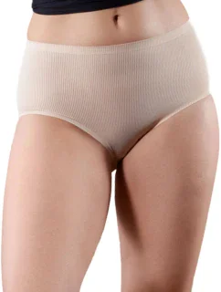 Dámské kalhotky model 19450141 maxi beige - Julimex