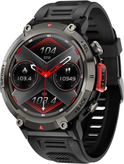 Černý silikonový řemínek model 21805555 - VELTORI