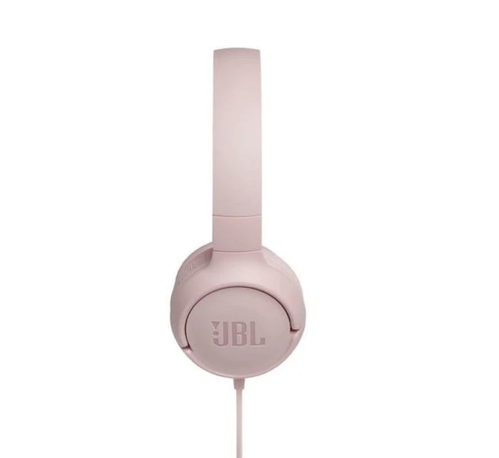 Slúchadlá JBL Tune 500 (ružové, do uší, so zabudovaným mikrofónom)