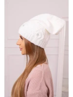 Dámska čiapka Ramona K383 biela