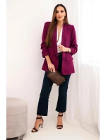 Bunda s chlopňou elegantná slivka