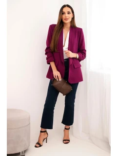 Bunda s chlopňou elegantná slivka