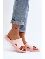 Klasické dámské žabky růžové model 21646853 - Boto