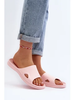 Klasické dámské žabky růžové model 21646853 - Boto