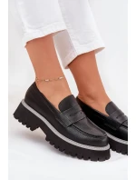 Dámské Mokasíny Na Platformě A Plochém Podpatku Big Star model 21705309 Černé - Big Star Shoes
