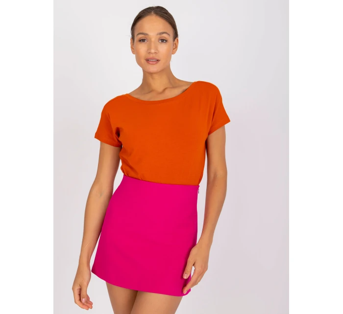 Tričko RV TS 4662.39P tmavo oranžové Tričko RV TS 4662.39P tmavo oranžové