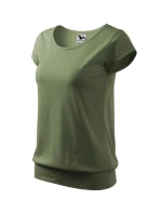 Mestské tričko khaki Mestské tričko khaki