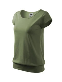 Mestské tričko khaki