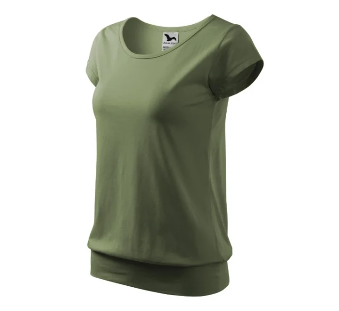 Mestské tričko khaki Mestské tričko khaki