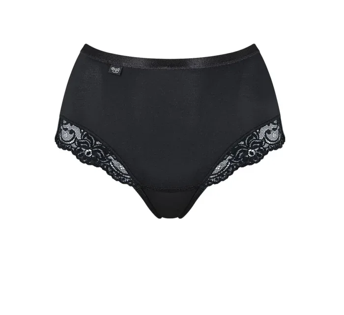 Dámské kalhotky Romance Maxi černé - Sloggi Dámské kalhotky Romance Maxi černé - Sloggi