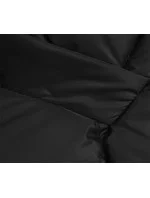 Černá bunda s kapucí pro přechodné období model 21246429 - LHD