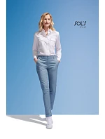 SOL'S Women Dámské saténové elastické kalhoty dark blue model 22521048 SOL'S Women Dámské saténové elastické kalhoty dark blue model 22521048