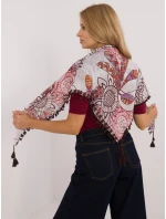 Závoj AT CH model 20527660 tmavě hnědý - FPrice