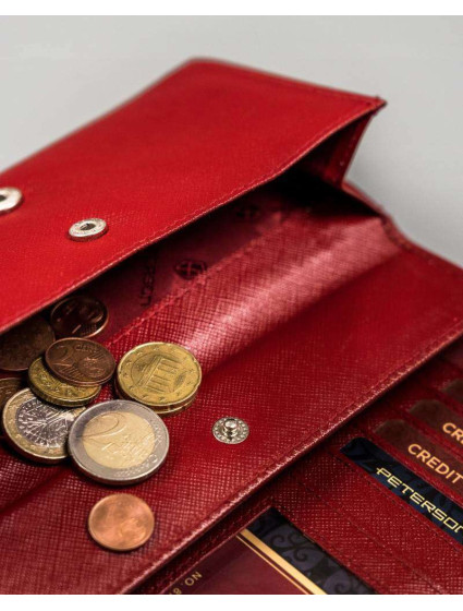 Dámske peňaženky [DH] PTN RD 12 GCLS červená