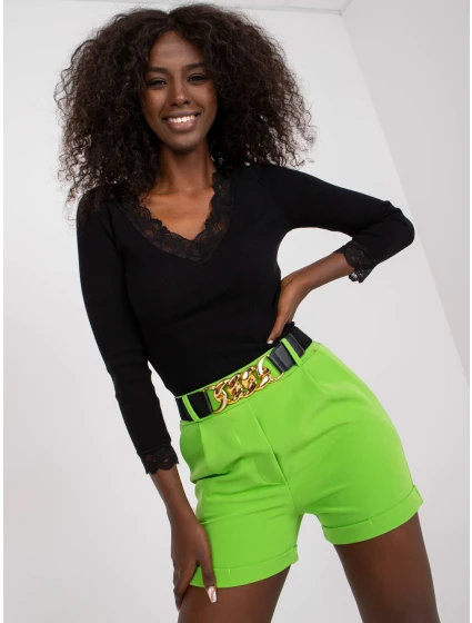 Šortky DHJ SN 13186 1.70 svetlo zelená