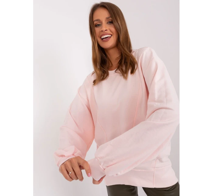 Mikina EM BL 716.14 svetlo ružová