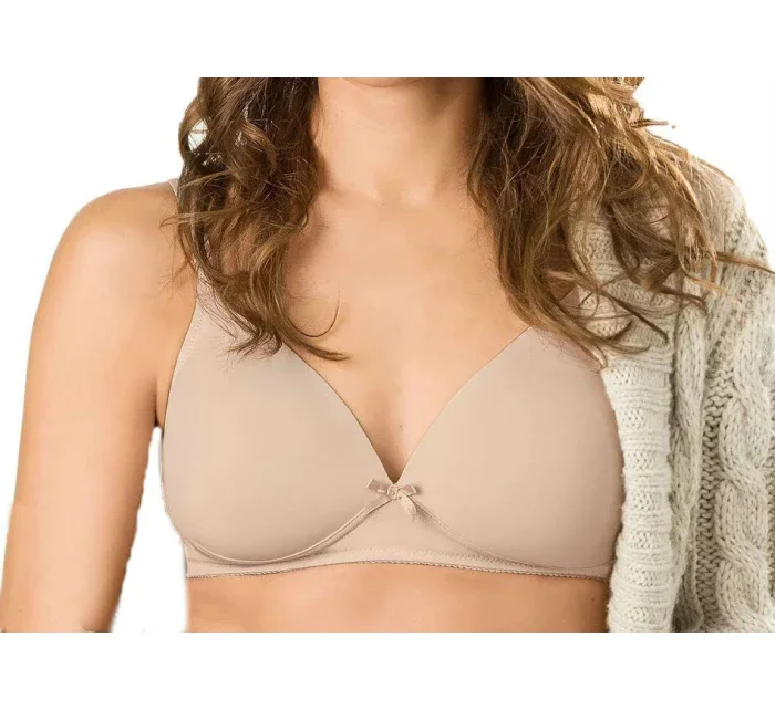 Dámska podprsenka bez kostice 5166 Béžová - Naturana