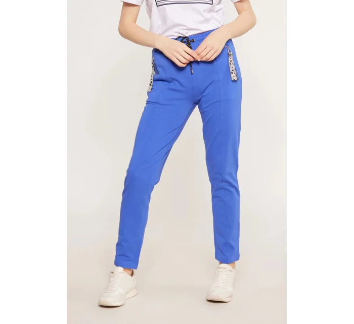 Dámské kalhoty / tepláky model 18461883 královská modř - Monnari Dámské kalhoty / tepláky model 18461883 královská modř - Monnari