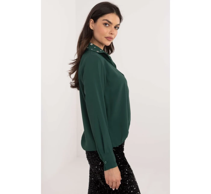 Košeľa s dlhým rukávom model 203103 Taliansko Moda