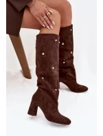 Topánky na podpätku model 219863 Krok vo veľkom štýle