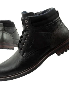 Pánske topánky Wrangler George sable smart fashionable black