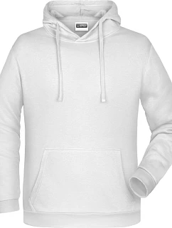 JN 796 Pánská mikina s kapucí model 22437577 white - Daiber