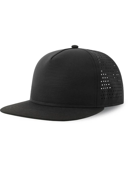 Atlantis Headwear Bank Five-S 5-panelová čiapka 33.0232 čierna/čierna Atlantis Headwear Bank Five-S 5-panelová čiapka 33.0232 čierna/čierna