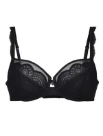 Selma podprsenka s kosticami 5634 čierna - RosaFaia