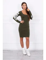 Otrhané khaki šaty Otrhané khaki šaty