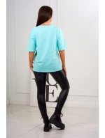 Blúzka s potlačou Magic mint