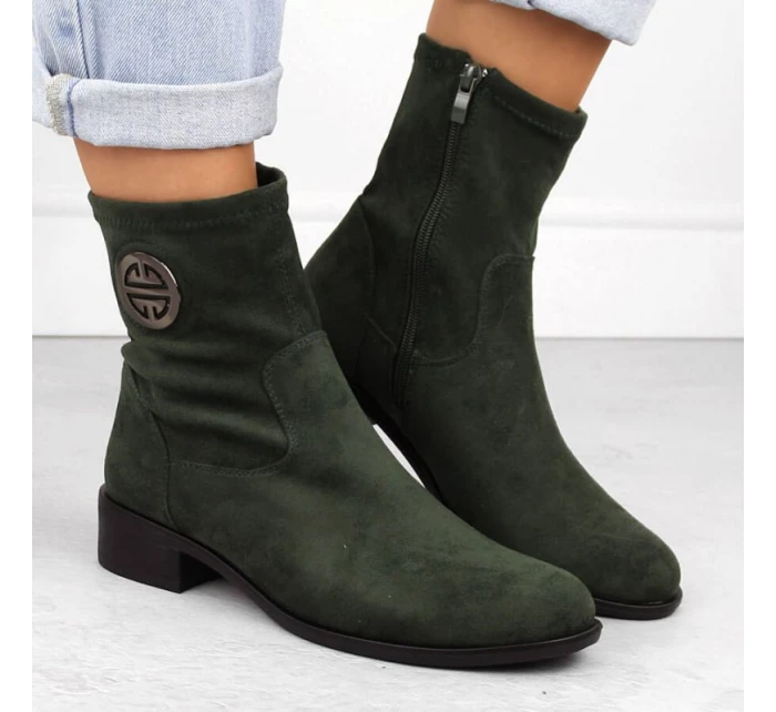 Semišové boty W model 21304992 - JEZZI Semišové boty W model 21304992 - JEZZI