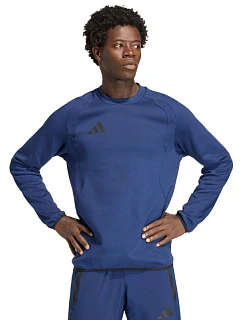 Pánská mikina Tiro 26 Travel Crew navy blue model 22062469 pánské barvy - ADIDAS