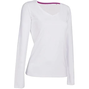 Stedman Stretch-T Long Sleeve Dámske tričko s dlhým rukávom 05.9720 biele