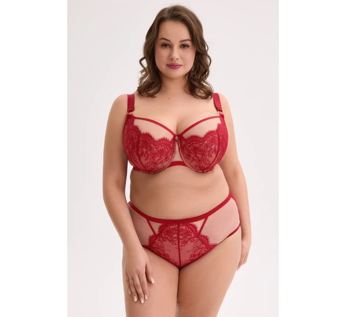 Gaia 1273M Aina Maxi farba: červená-mocha